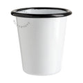 ZANGRA VASO CONICO BLANCO 9cm