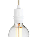 LAMPARA COLGANTE BOLT BLANCA