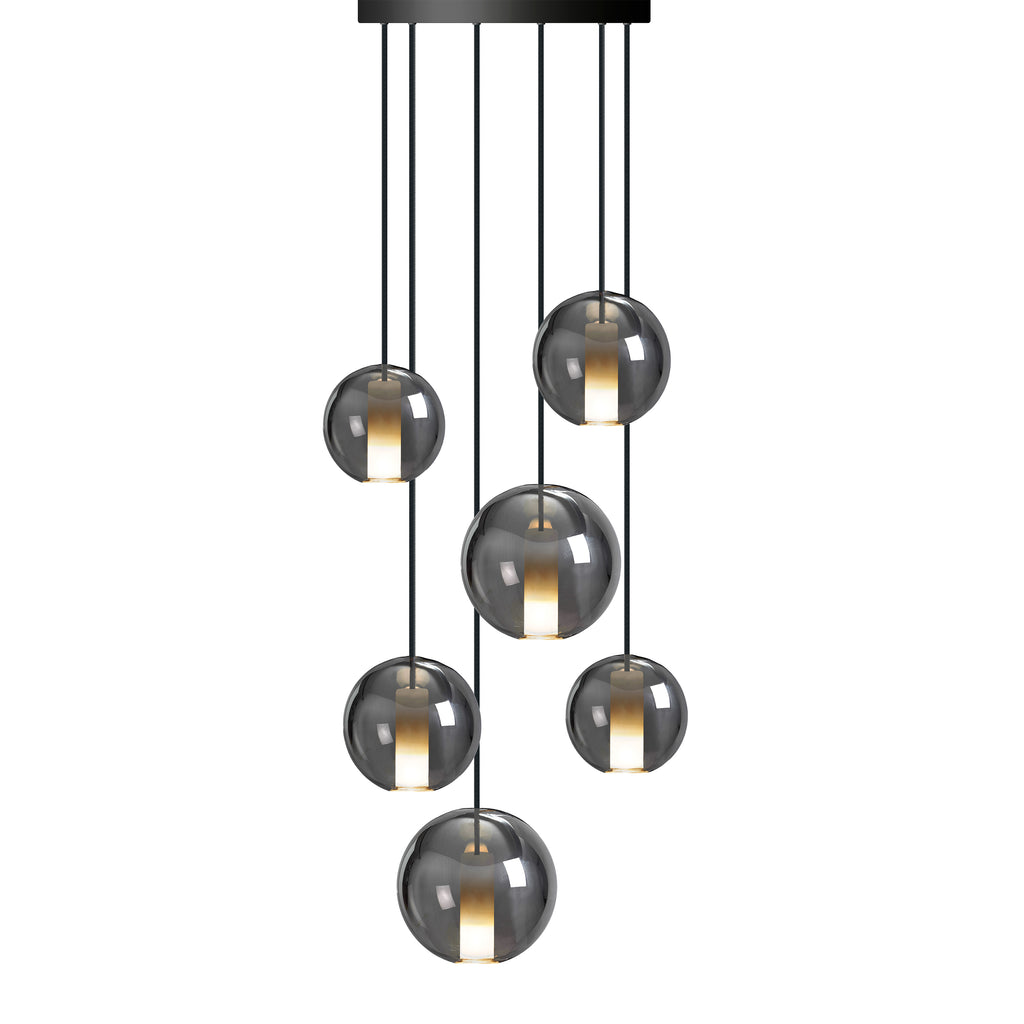 LAMPARA MOON CHANDELIERE SPACE 6