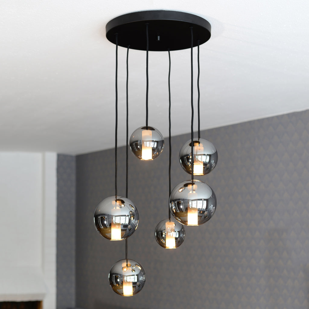 LAMPARA MOON CHANDELIERE SPACE 6